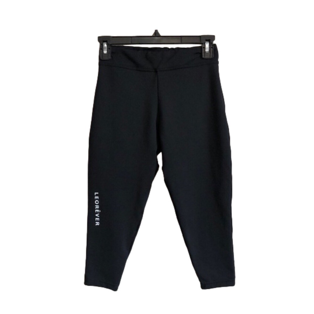 Loerever WOMENS BALANCED COMPRESSION CAPRI TIGHTS Black Size S‎ Made in USA
